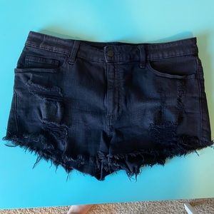 Black Buckle shorts